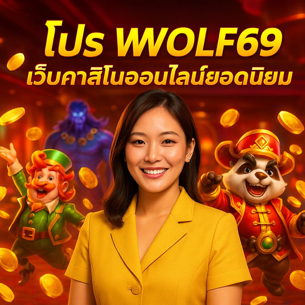 โปร WOLF69 เว็บคาสิโนออนไลน์ยอดนิยม
