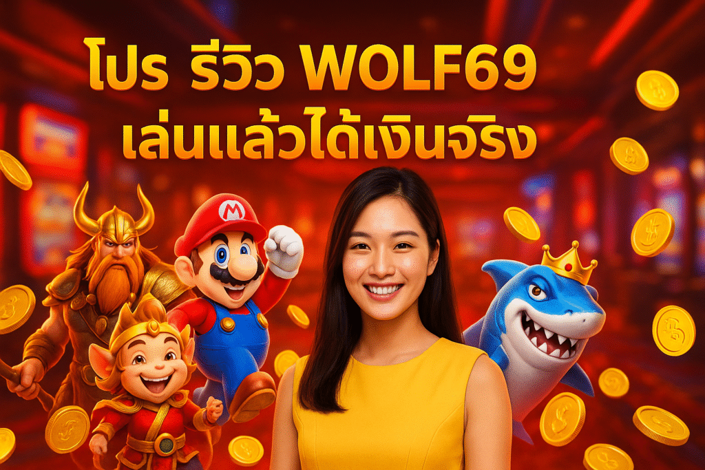 โปร รีวิว WOLF69 เล่นแล้วได้เงินจริง