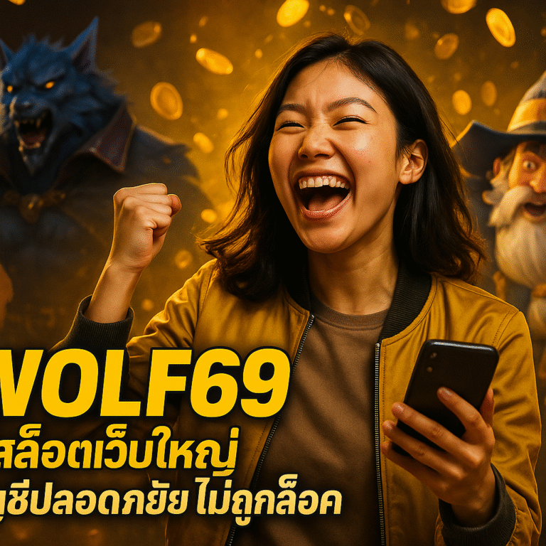 WOLF69 สล็อตเว็บใหญ่ บัญชีปลอดภัย ไม่ถูกล็อค