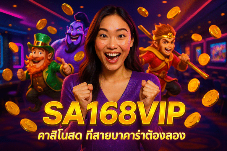 SA168VIP คาสิโนสด ที่สายบาคาร่าต้องลอง